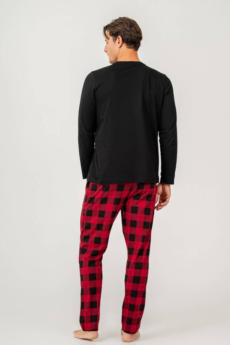 Arnetta Erkek Çocuk Siyah Pijama Takım - 4
