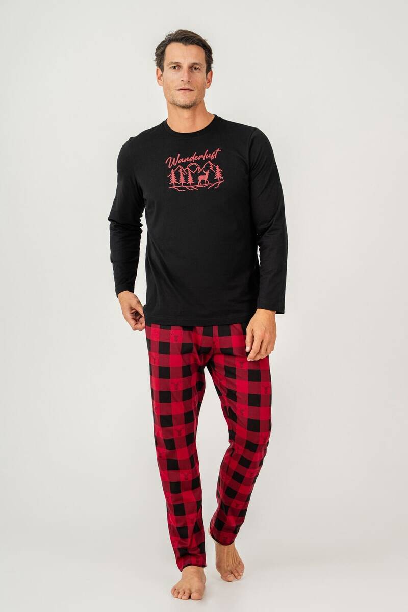 Arnetta Erkek Çocuk Siyah Pijama Takım - 2