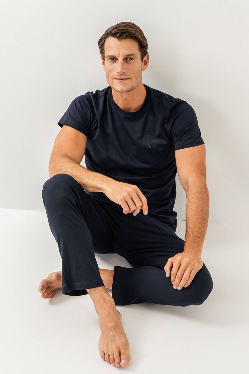 Arnetta Erkek Lacivert Pijama Takımı 