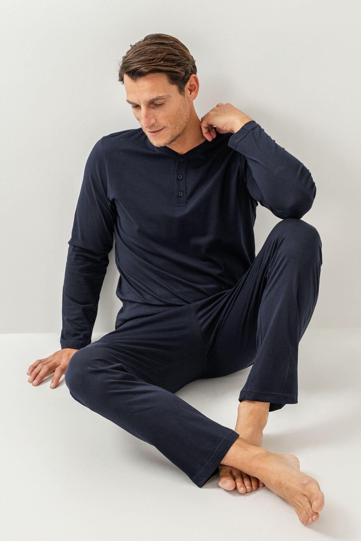 Arnetta Erkek Lacivert Pijama Takımı 