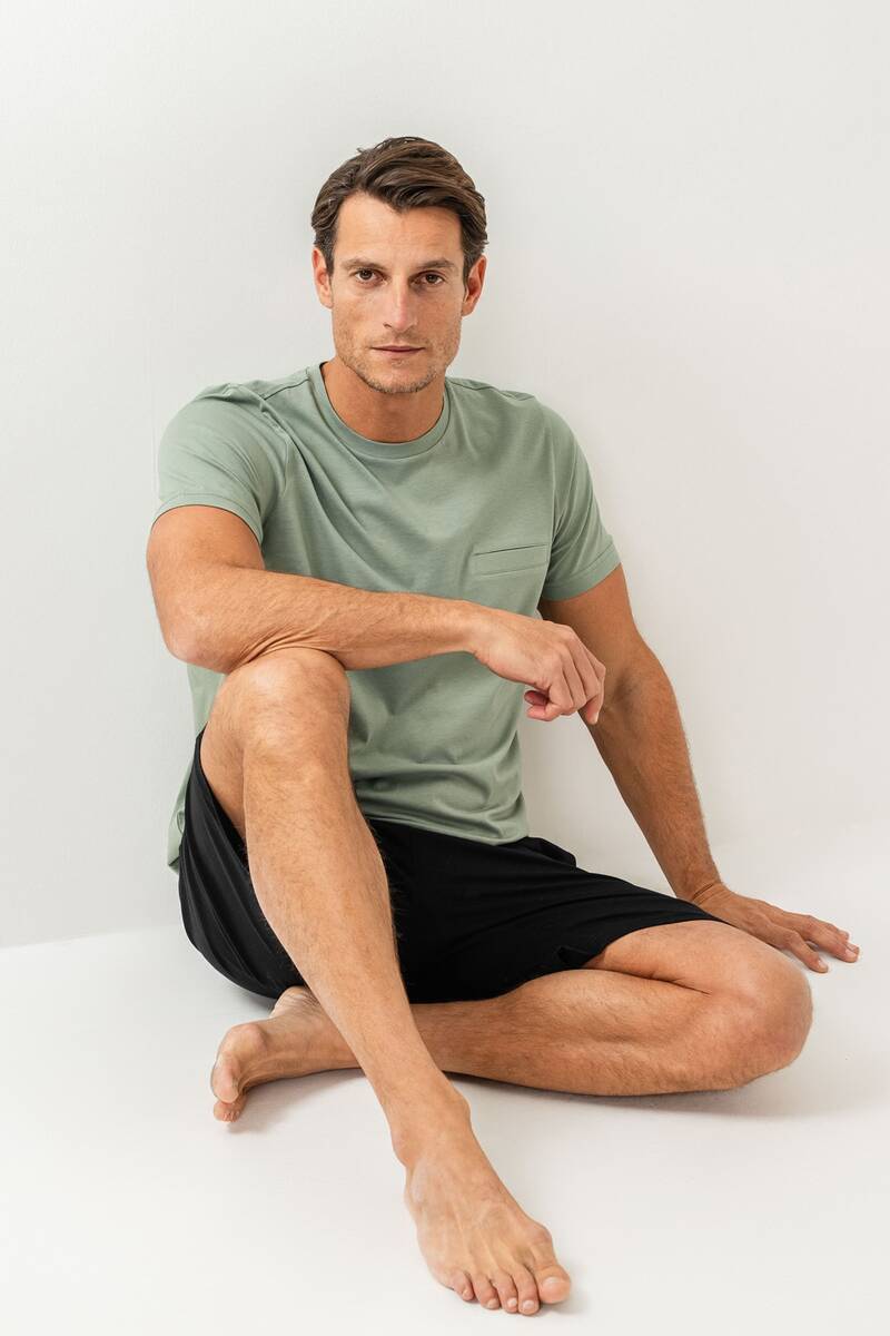 Arnetta Erkek Yeşil Bermuda Takım 