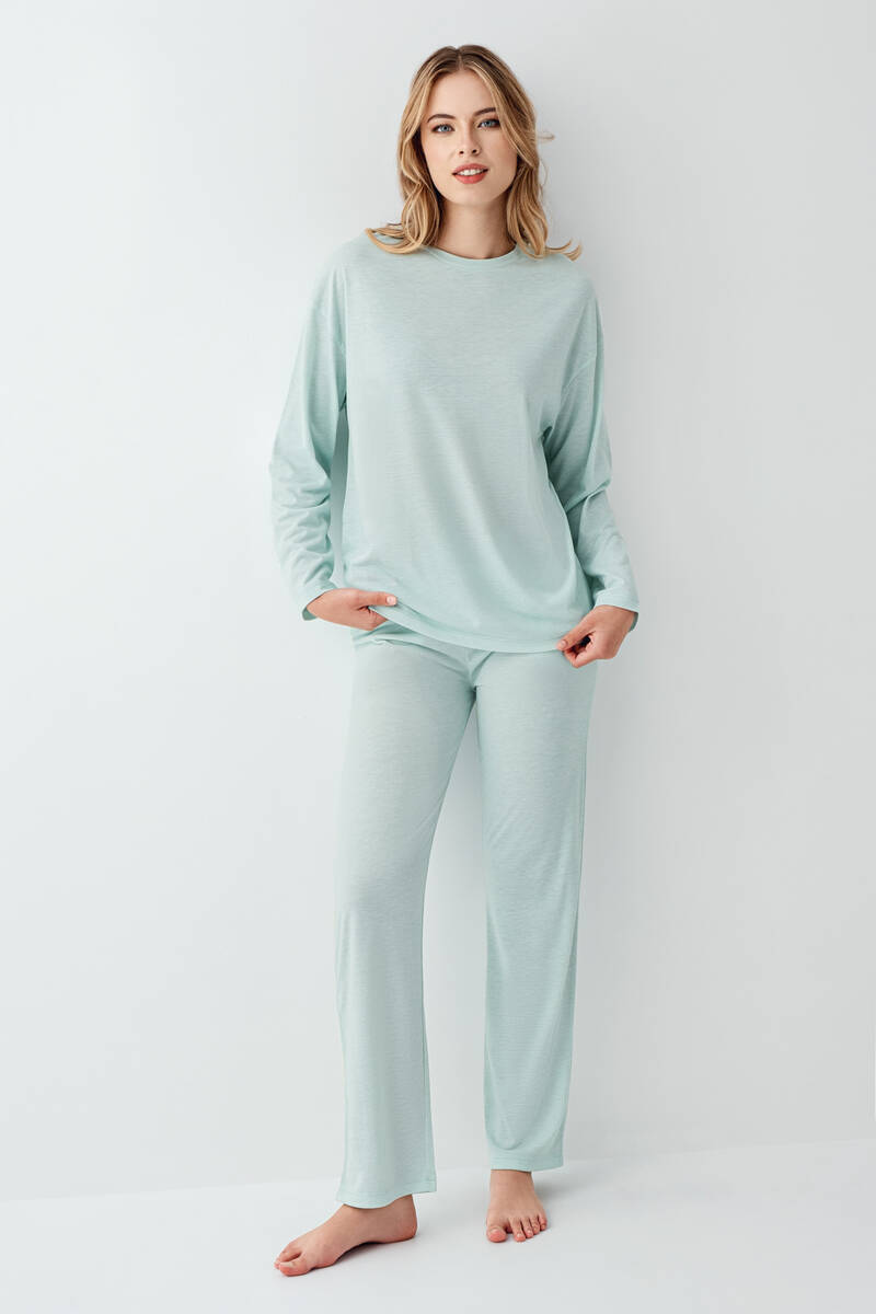 Arnetta Kadın Yeşil Pijama Takımı