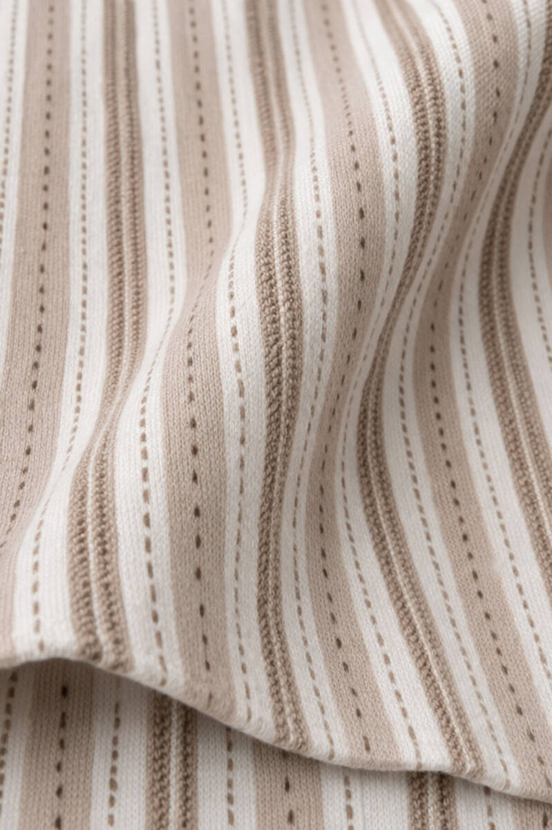 Arnetta Kadın Pamuklu Kışlık Regular Fit Beyaz Gömlek Pijama Takım AR3426-S-V1 - 7