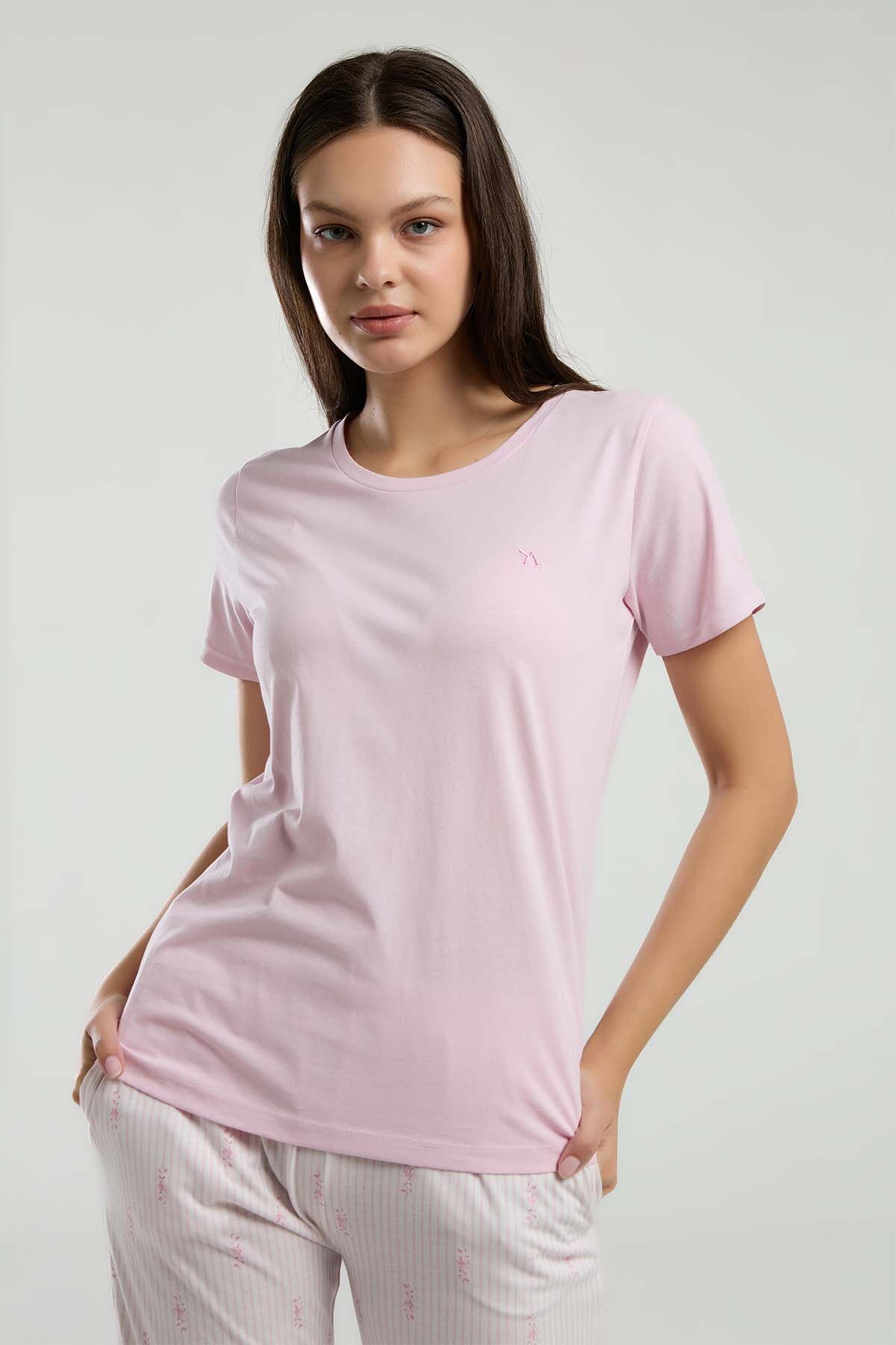 Arnetta Kadın Pembe Pijama Takımı