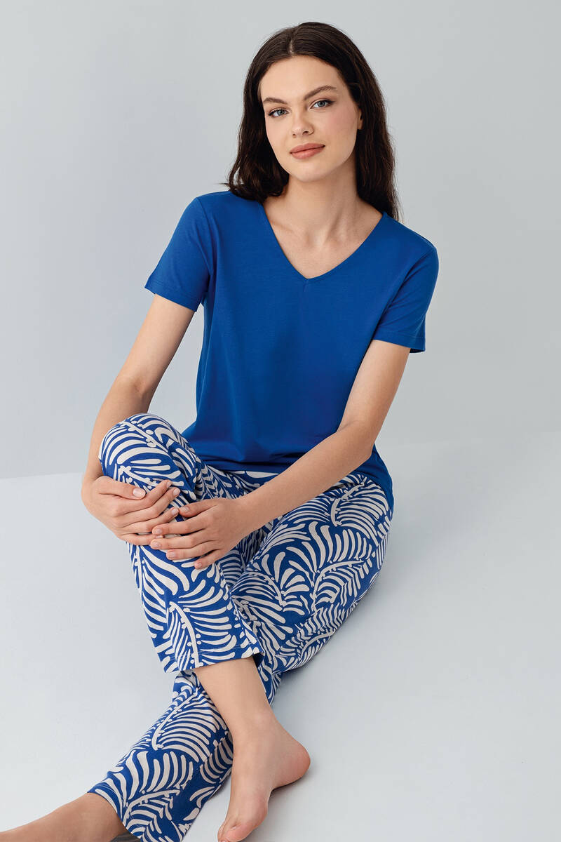 Arnetta Kadın Lacivert Pijama Takım