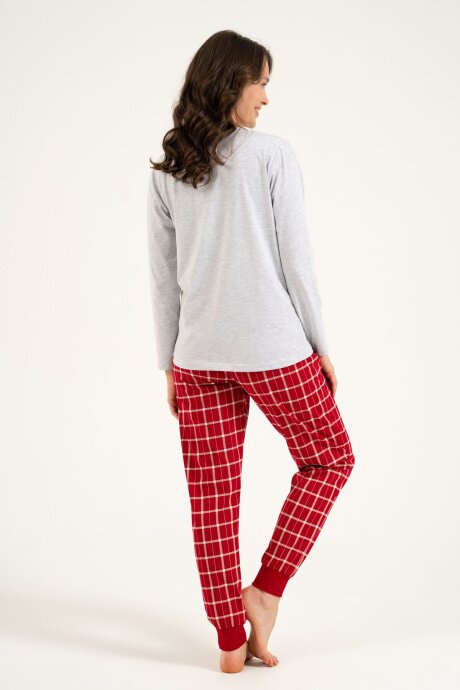 Arnetta Wonderful Time Anne Kız Gri Uzun Kol Pijama Takım AR3733-A-V1 - 7