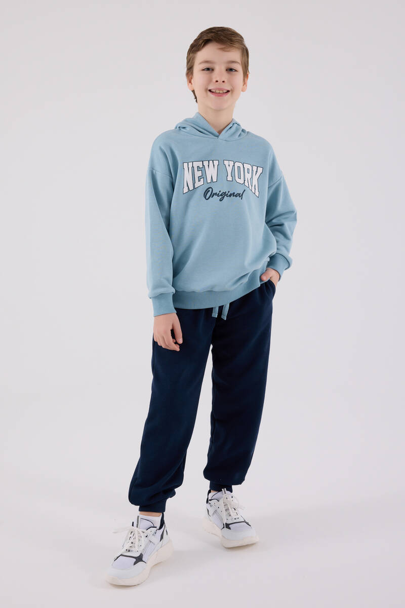 Rolypoly Erkek Çocuk Yeşil Eşofman Takımı