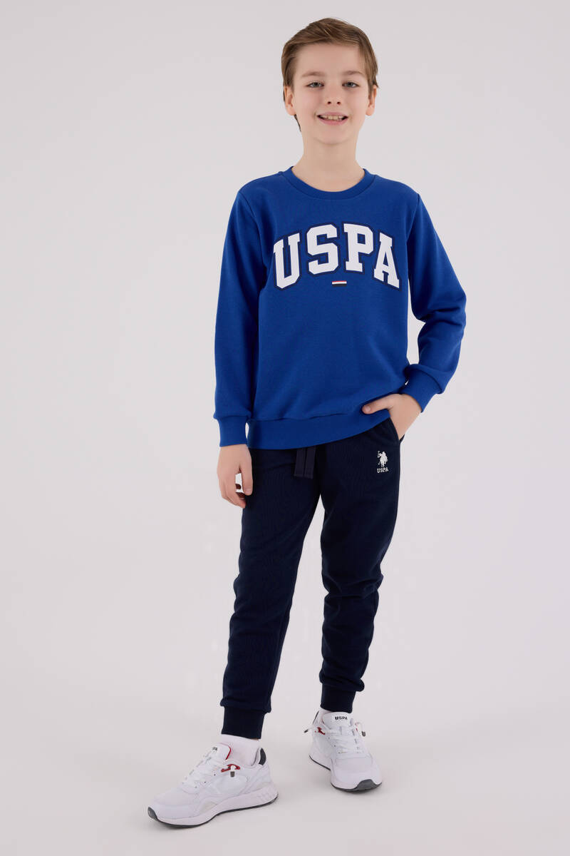 U.S. Polo Assn Erkek Çocuk Mavi Eşofman Takımı