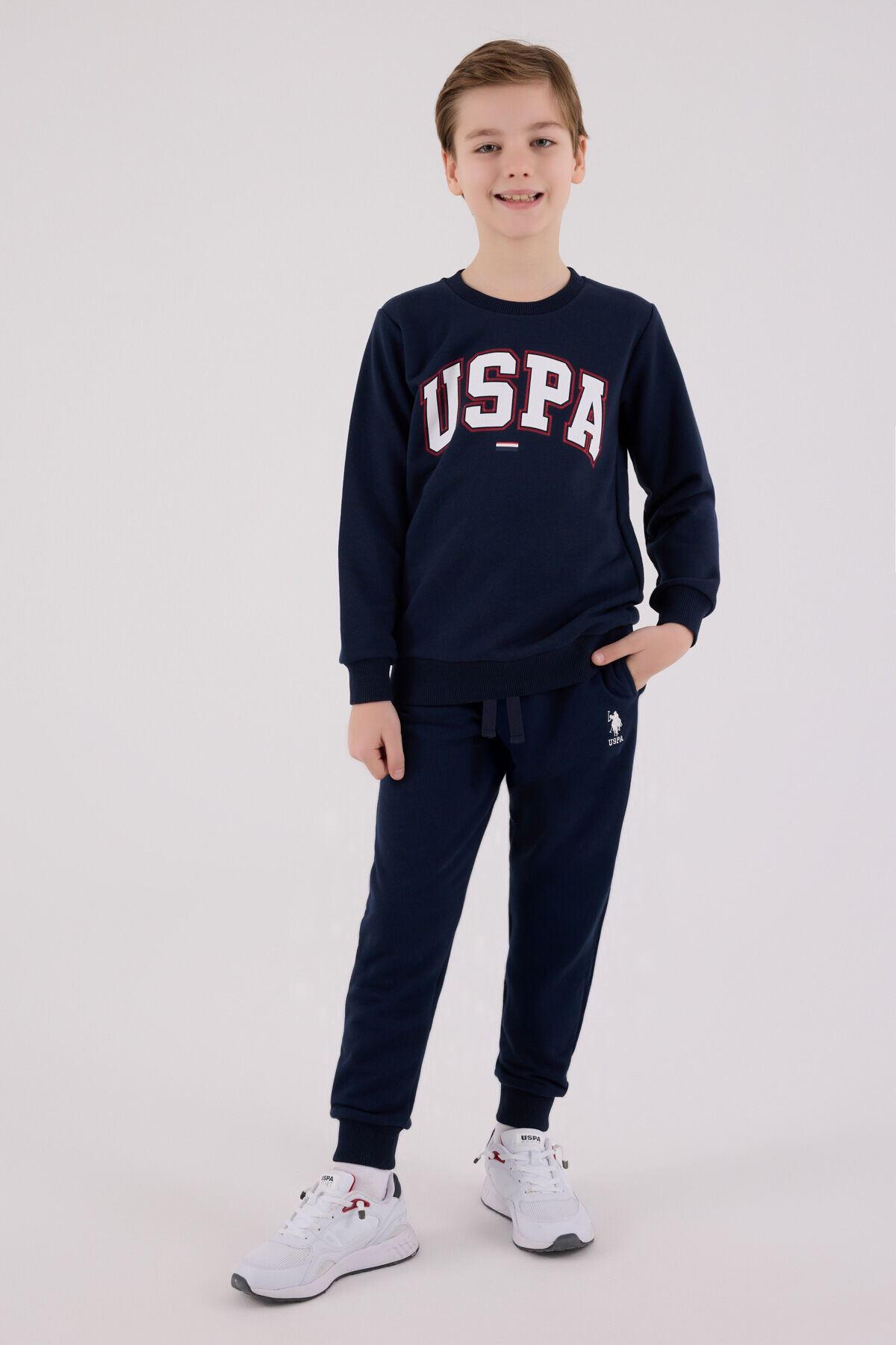 U.S. Polo Assn Erkek Çocuk Lacivert Eşofman Takımı
