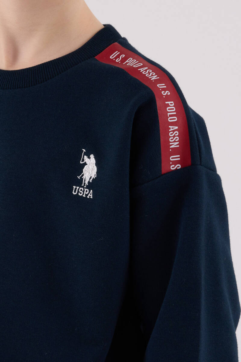U.S. Polo Assn. Erkek Çocuk Kışlık Regular Fit Lacivert Eşofman Takımı US2202-C-V1 - 6