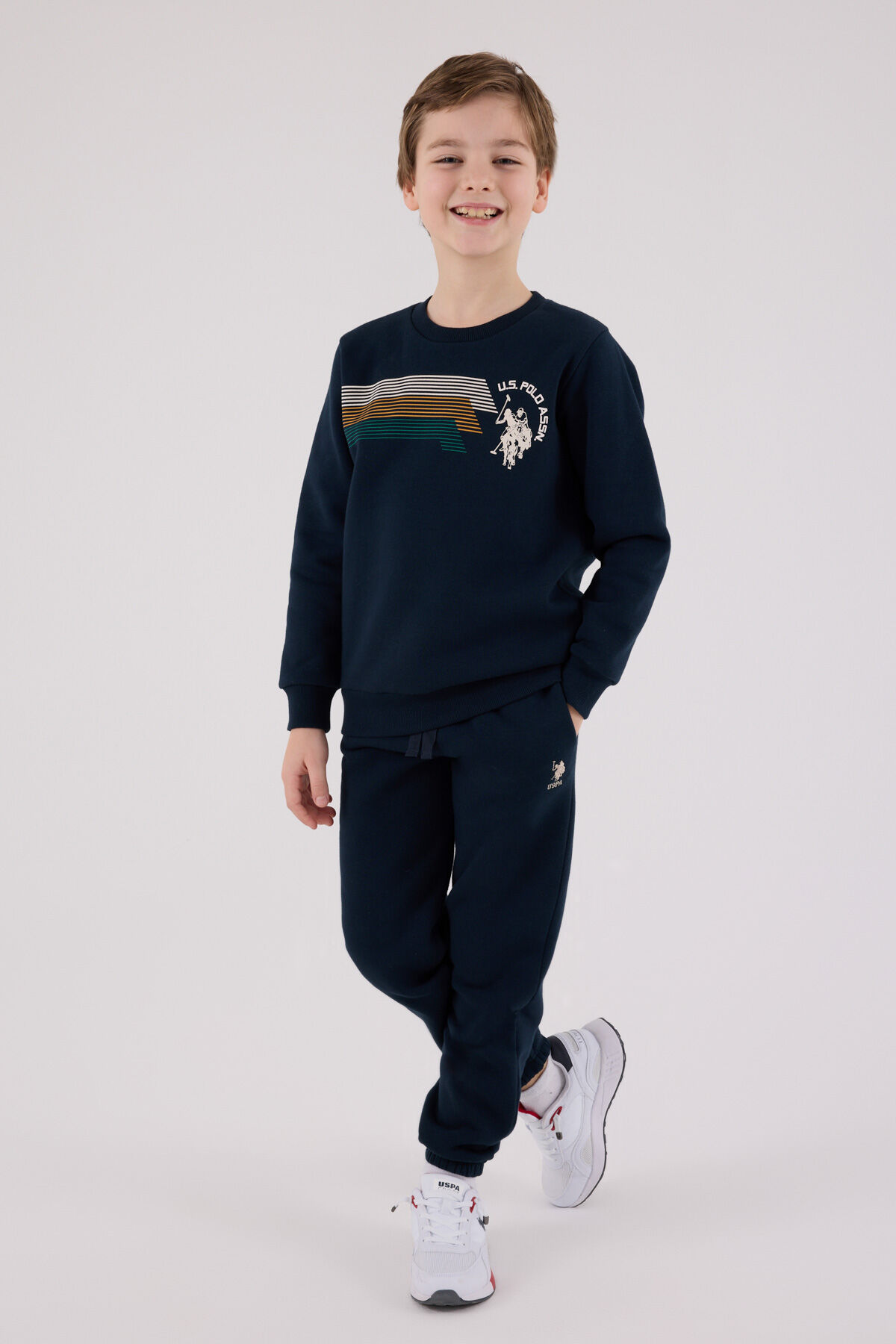 U.S. Polo Assn Erkek Çocuk Lacivert Eşofman Takımı