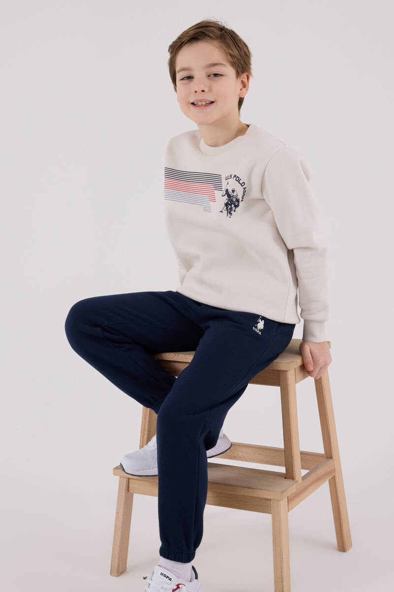 U.S. Polo Assn Erkek Çocuk Gri Eşofman Takımı