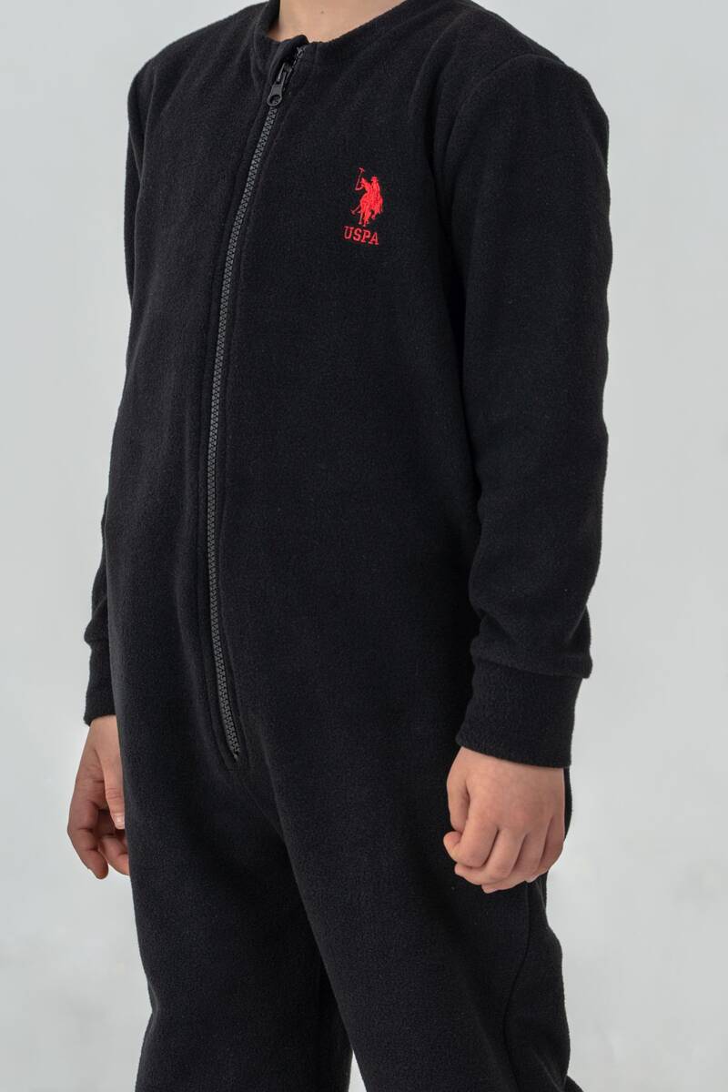 U.S. Polo Assn Erkek Çocuk Siyah Tulum