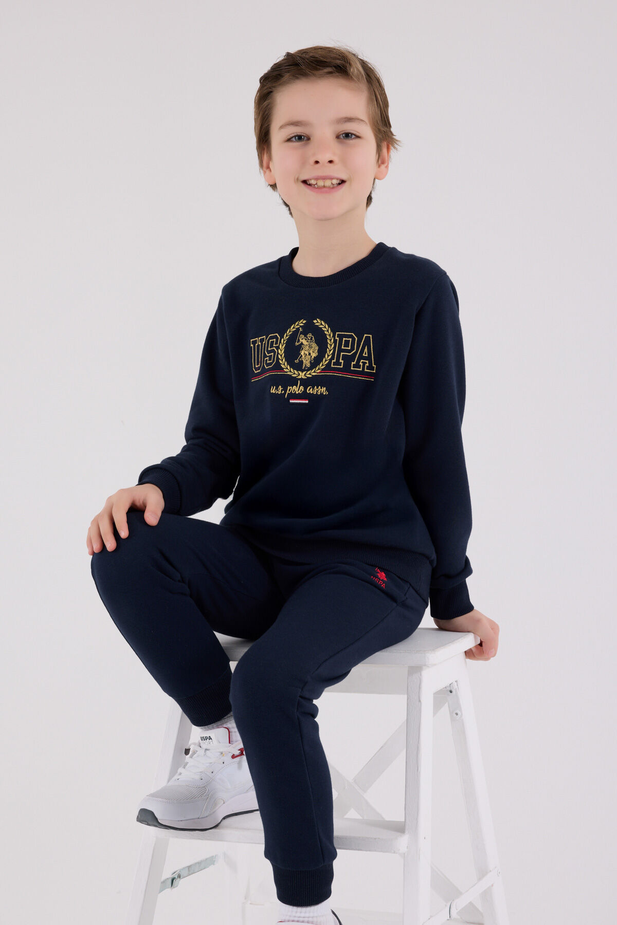 U.S. Polo Assn Erkek Çocuk Lacivert Eşofman Takımı