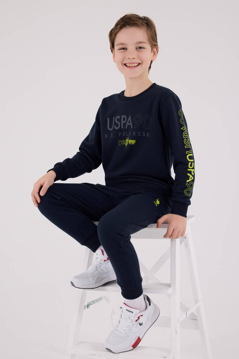 U.S. Polo Assn Erkek Çocuk Lacivert Eşofman Takımı