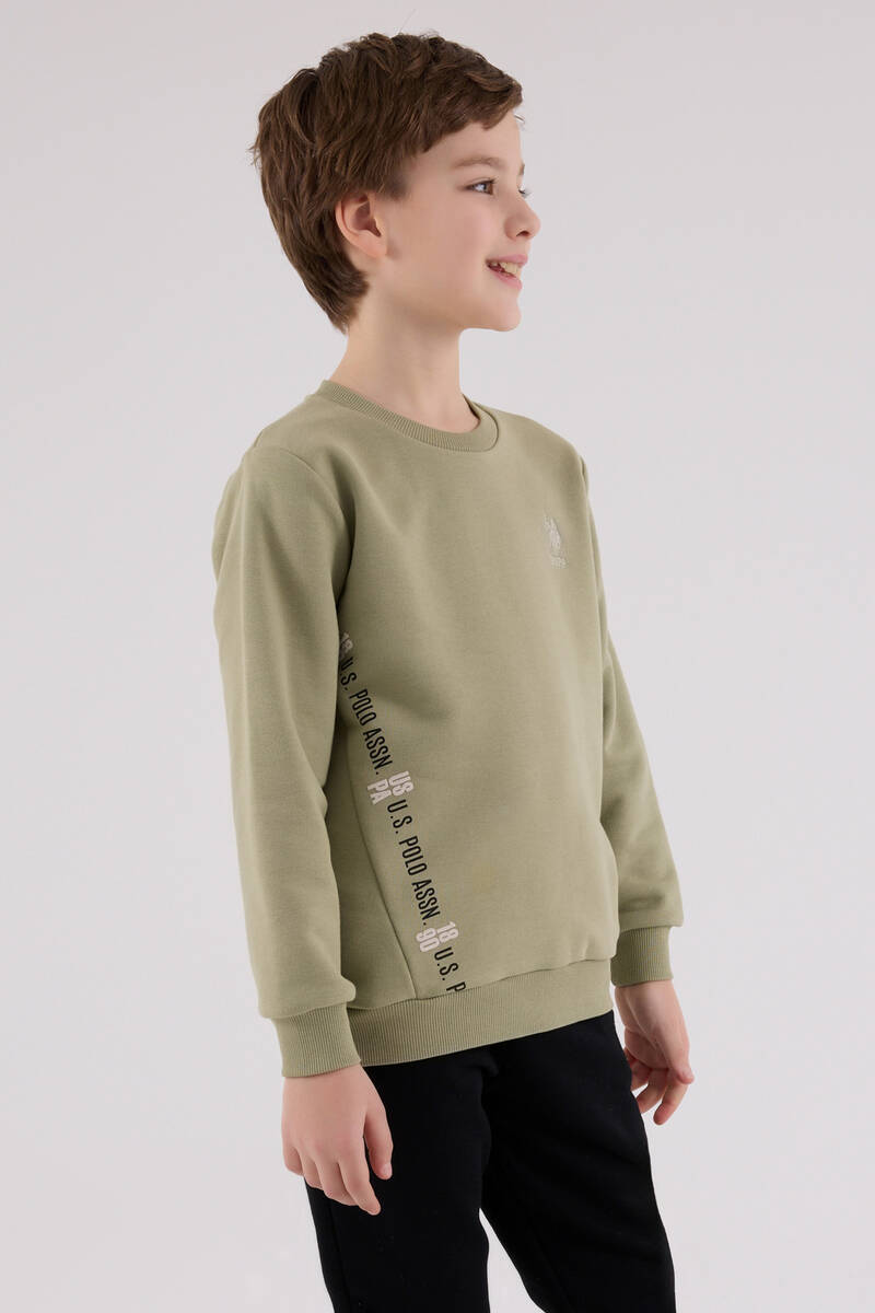 U.S. Polo Assn Erkek Çocuk Yeşil Eşofman Takımı
