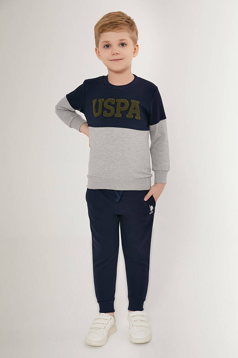 U.S. Polo Assn. Erkek Çocuk Uzun Kol Eşofman Takımı US1500-C-V1