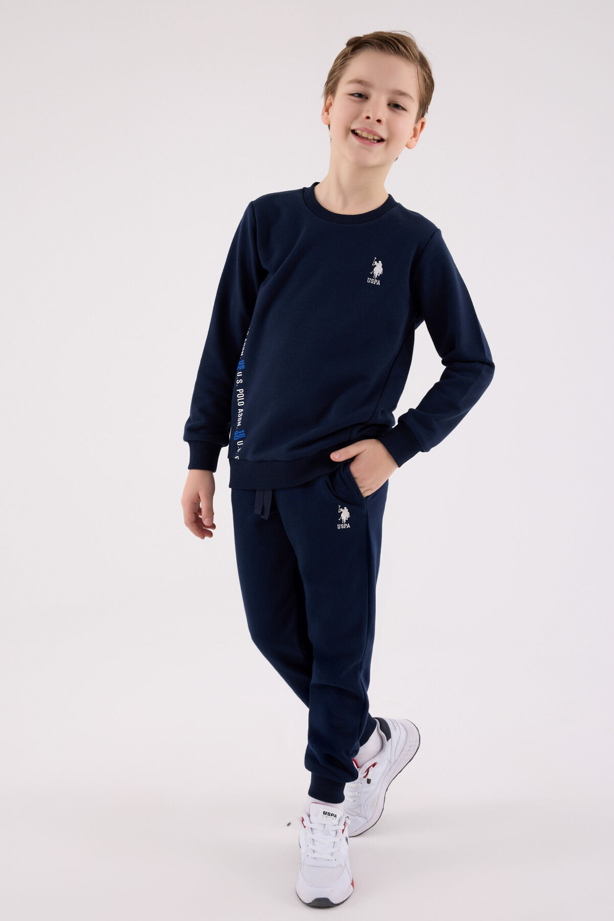 U.S. Polo Assn Erkek Çocuk Lacivert Eşofman Takımı
