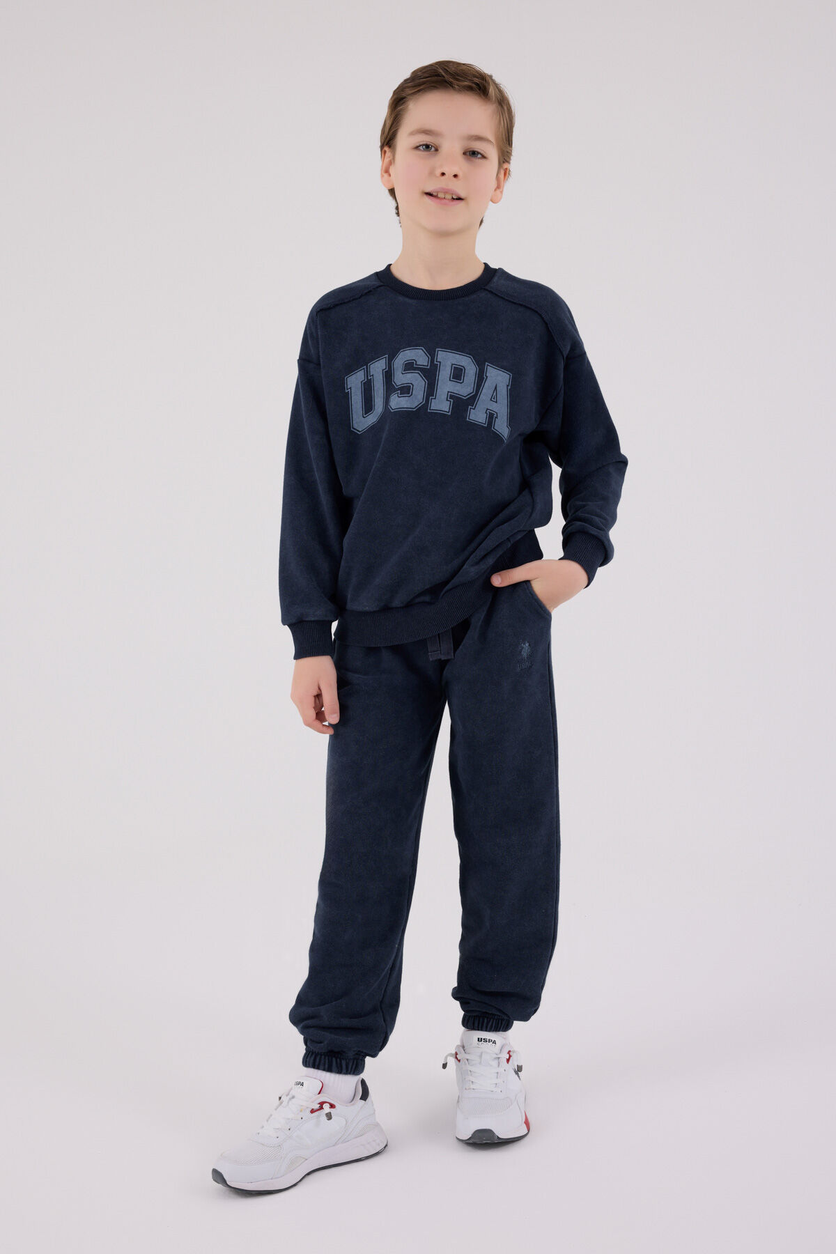 U.S. Polo Assn Erkek Çocuk Lacivert Eşofman Takımı