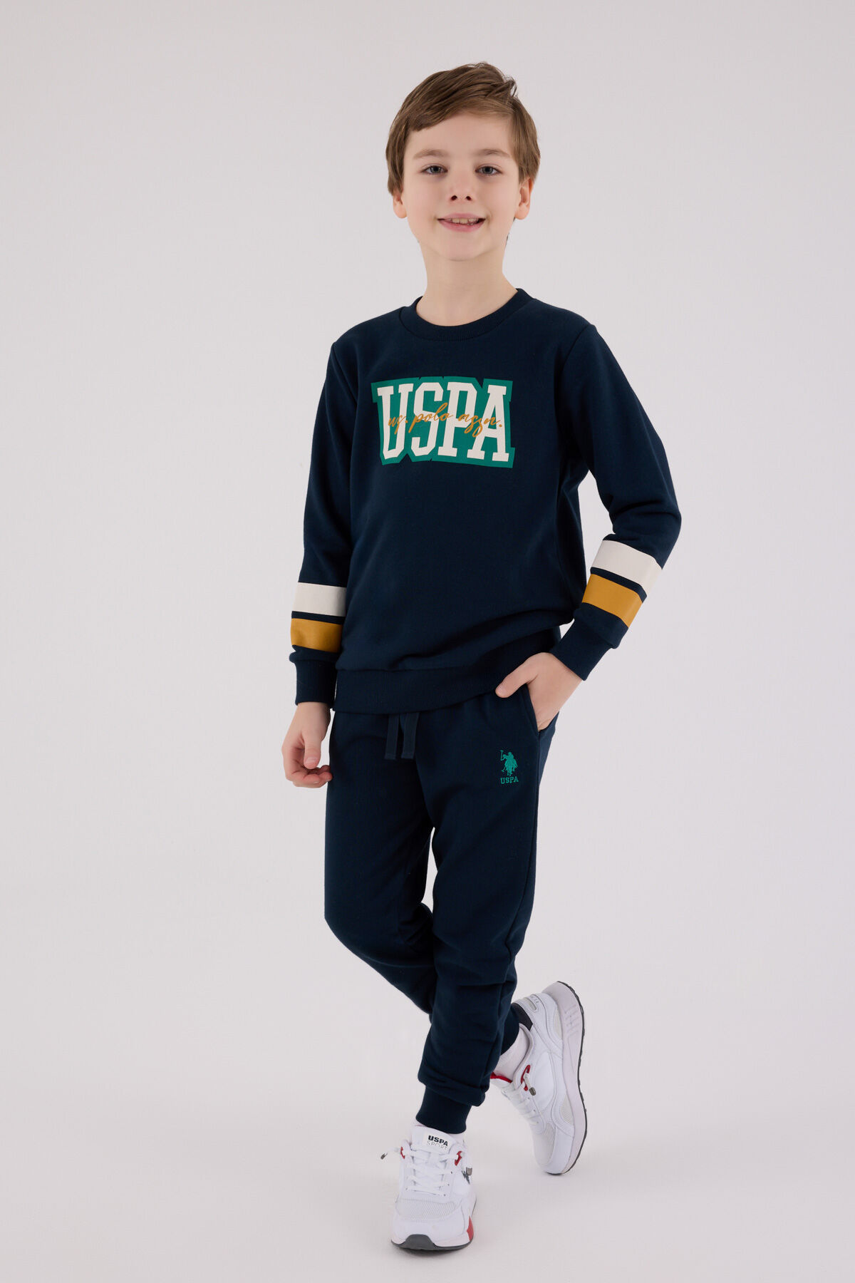 U.S. Polo Assn Erkek Çocuk Lacivert Eşofman Takımı
