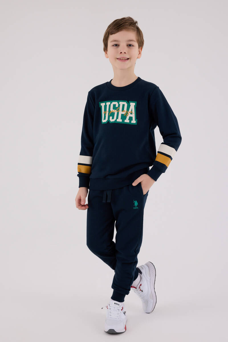 U.S. Polo Assn Erkek Çocuk Lacivert Eşofman Takımı