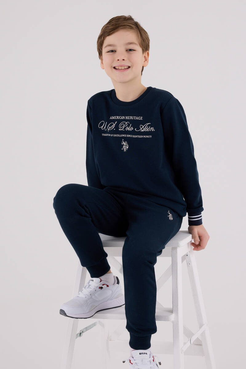 U.S. Polo Assn Erkek Çocuk Lacivert Eşofman Takımı