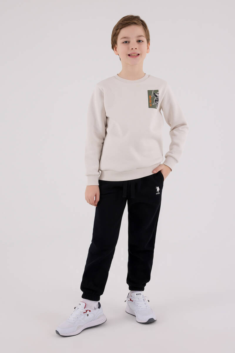 U.S. Polo Assn Erkek Çocuk Gri Eşofman Takımı