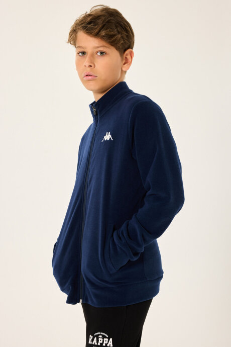 Kappa Erkek Çocuk Pamuklu Kışlık Regular Fit Lacivert Kazak & Hırka & Yelek 372663W-C-V1