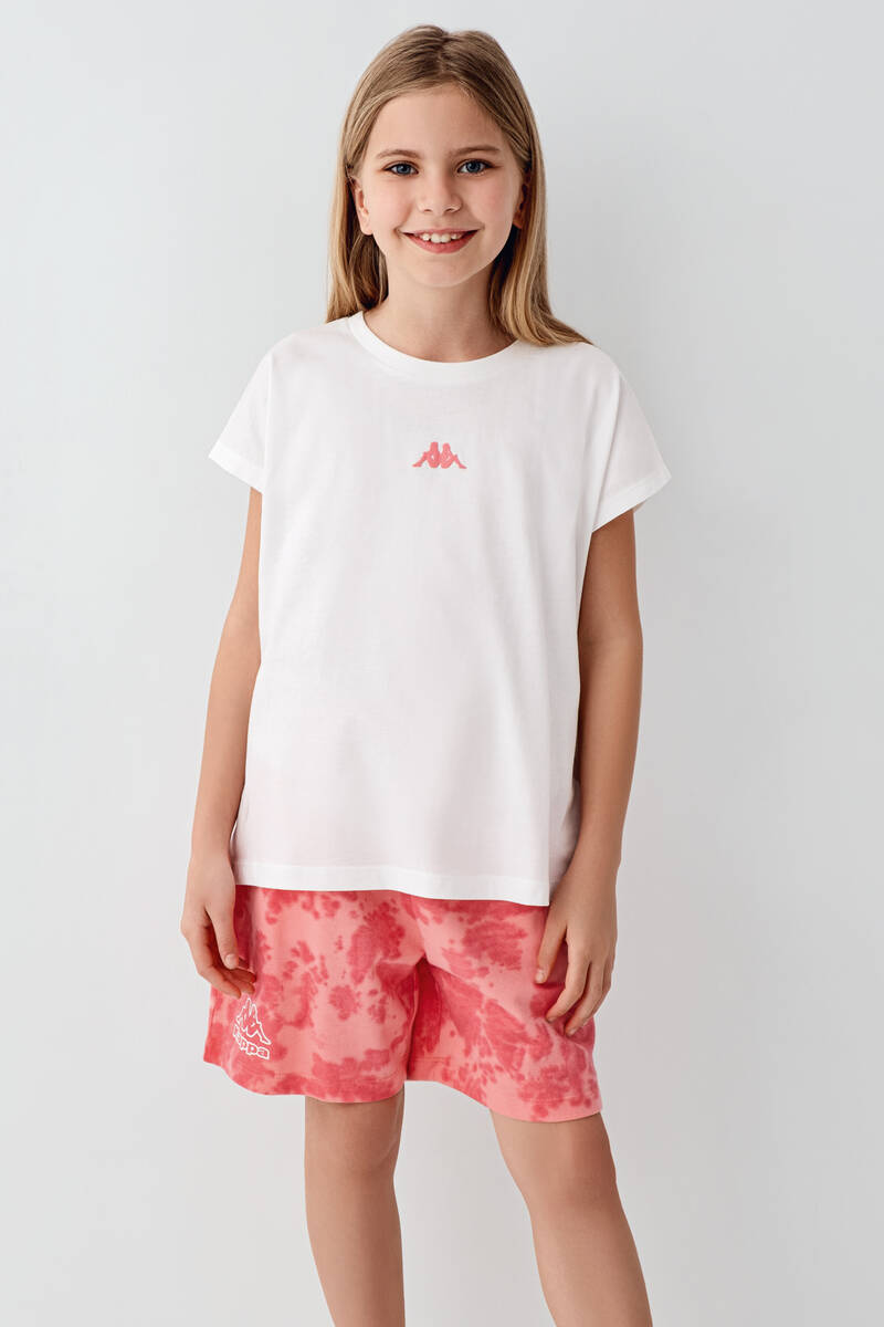 KAPPA ÇOCUK KIZ BEYAZ KCTT-Shirt KAPPA ÇOCUK KIZ BEYAZ KCTT-Shirt