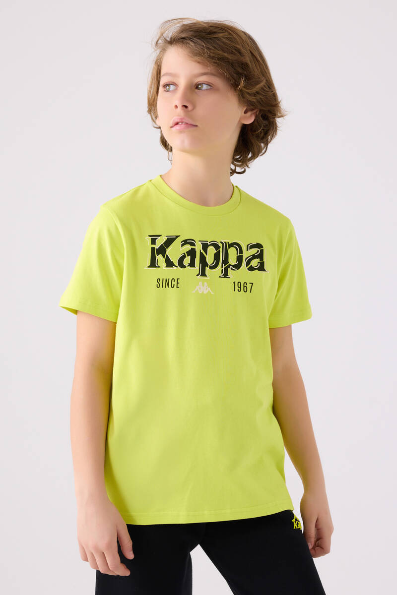 Kappa Erkek Çocuk Sarı Tişört Kappa Erkek Çocuk Sarı Tişört