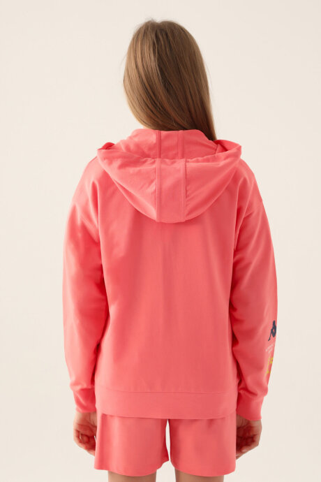 Kappa Kız Çocuk Yazlık Regular Fit Pembe Hırka 381Y65W-C-V2 - 5