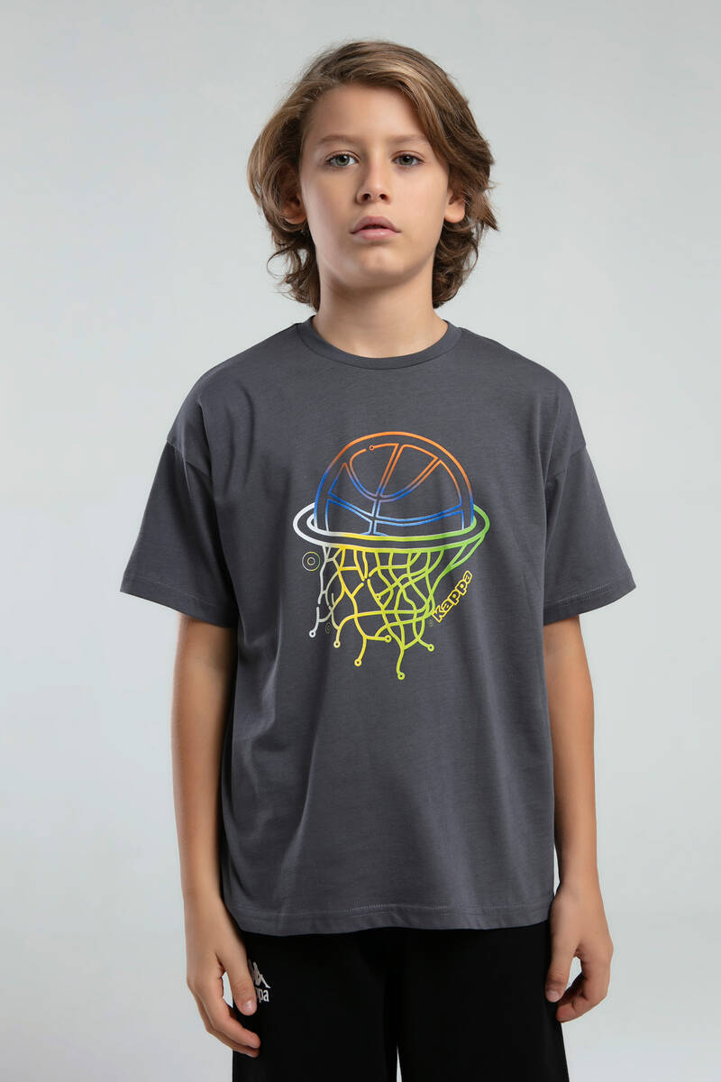 KAPPA ÇOCUK ERKEK FÜME ECT-Shirt