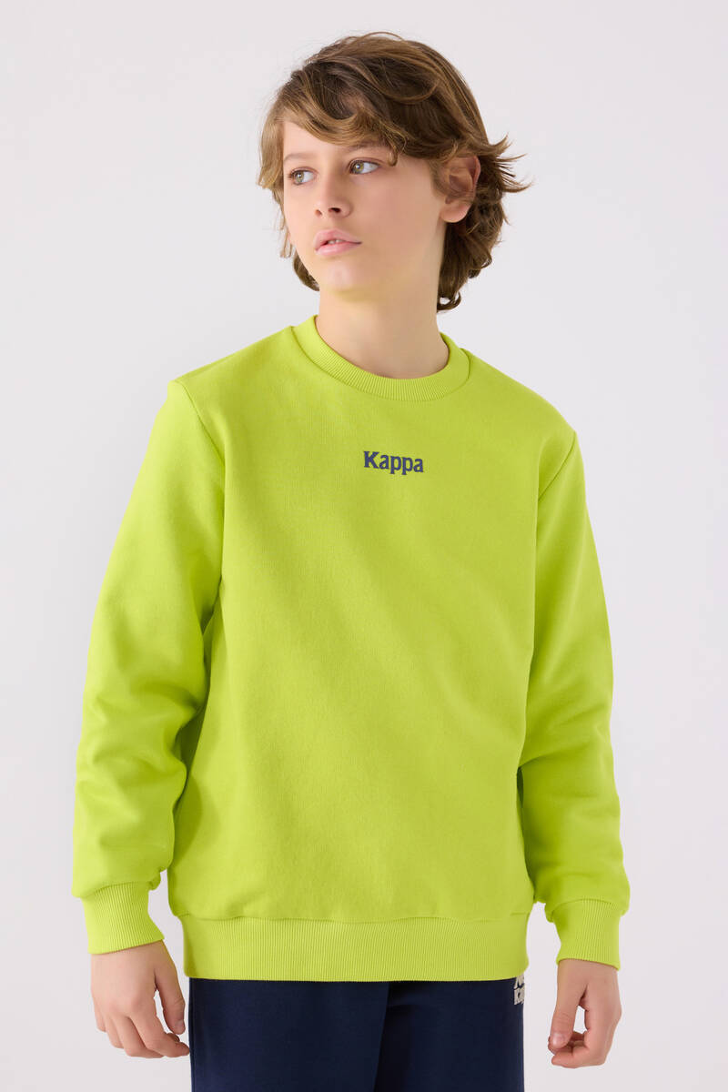 Kappa Erkek Çocuk Yeşil Sweatshirt Kappa Erkek Çocuk Yeşil Sweatshirt