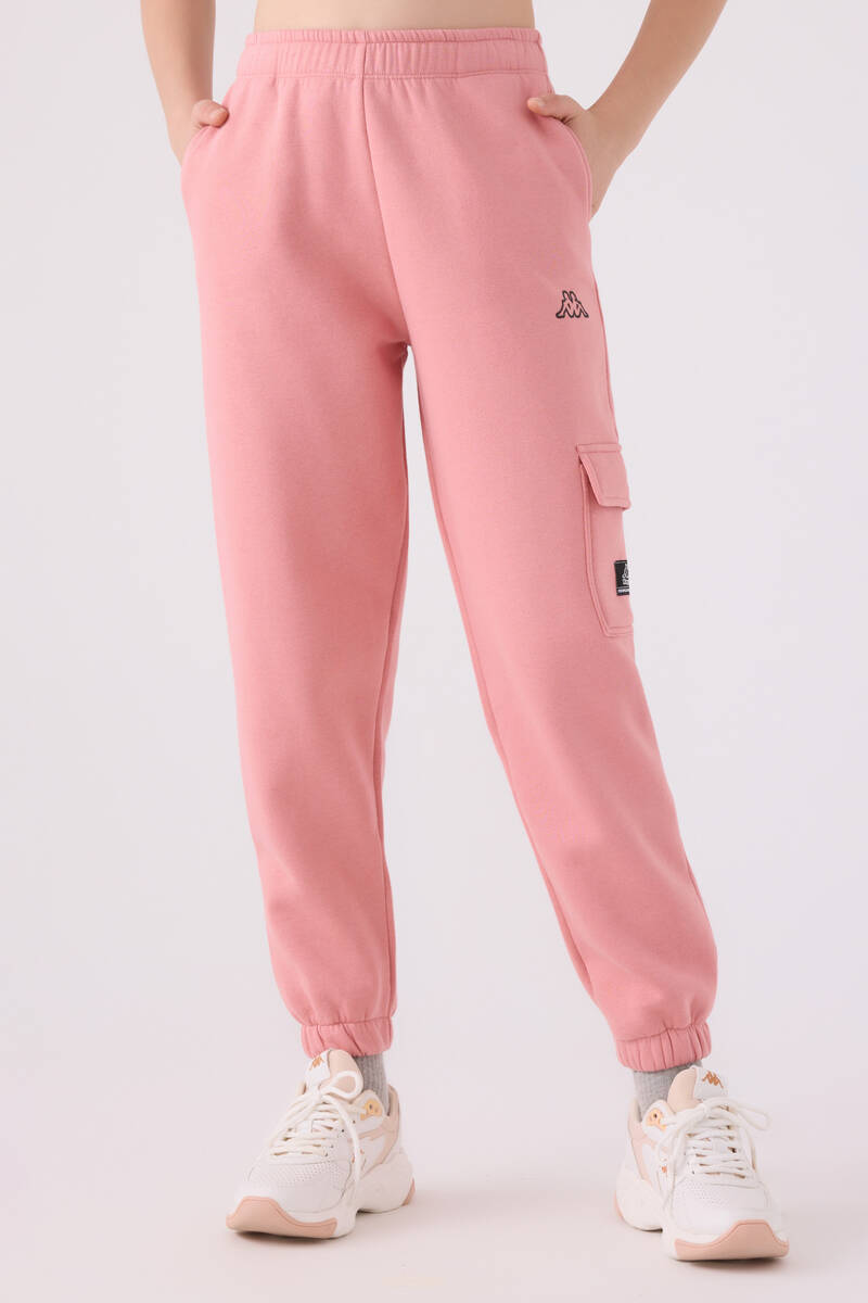 Kappa Kız Çocuk Pembe Eşofman Altı Kappa Kız Çocuk Pembe Eşofman Altı
