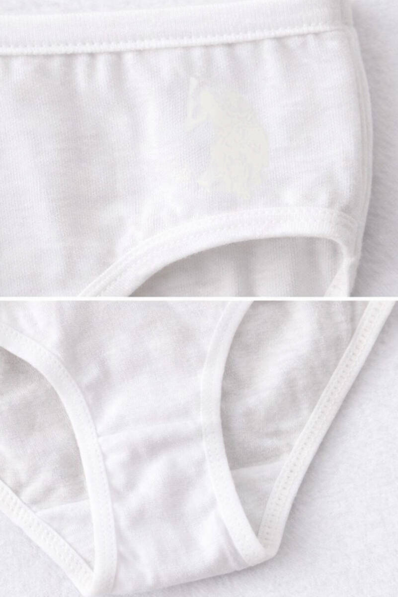 U.S. Polo Assn. Kız Çocuk Baskılı Yazlık Regular Fit Lacivert Külot US1675-C-V1 - 3