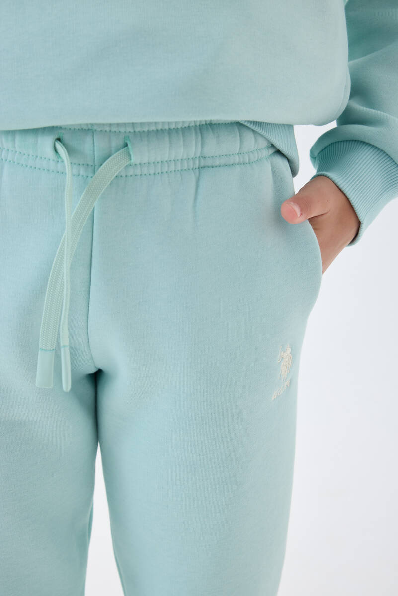 U.S. Polo Assn Kız Çocuk Yeşil Eşofman Takımı