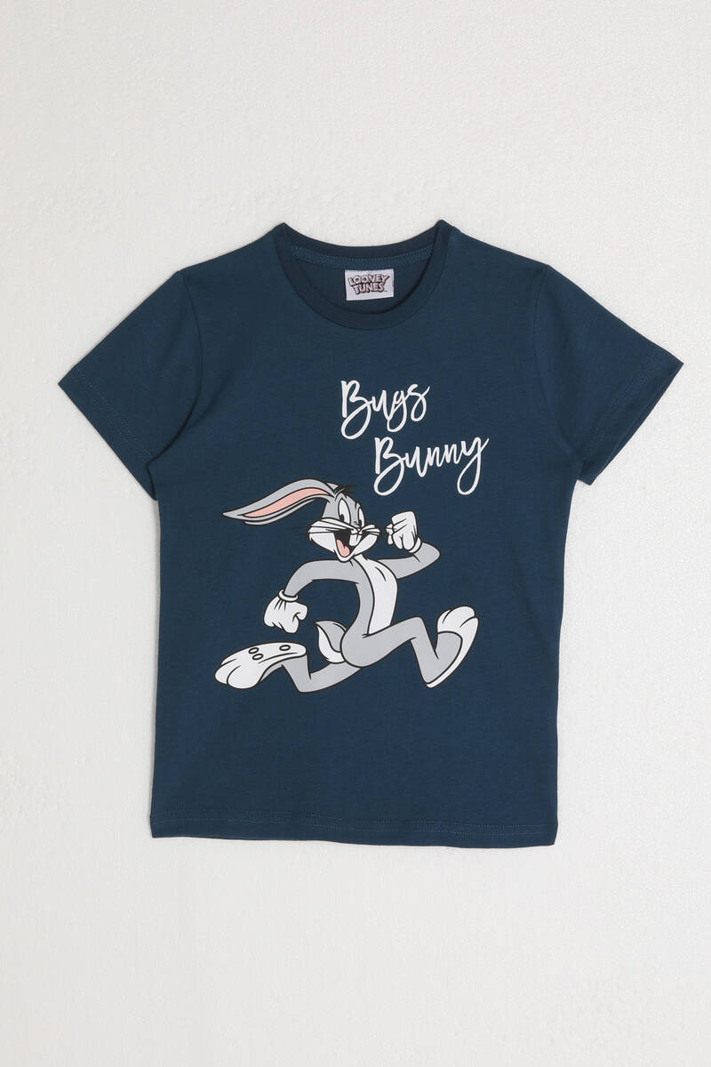 Looney Tunes Erkek Çocuk T-Shırt Bebe İndigo