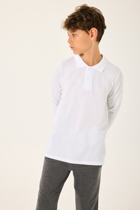 Rolypoly Erkek Çocuk Beyaz T-Shirt (1)
