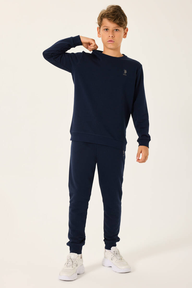 U.S. Polo Assn. Erkek Çocuk Lacivert Sweatshirt