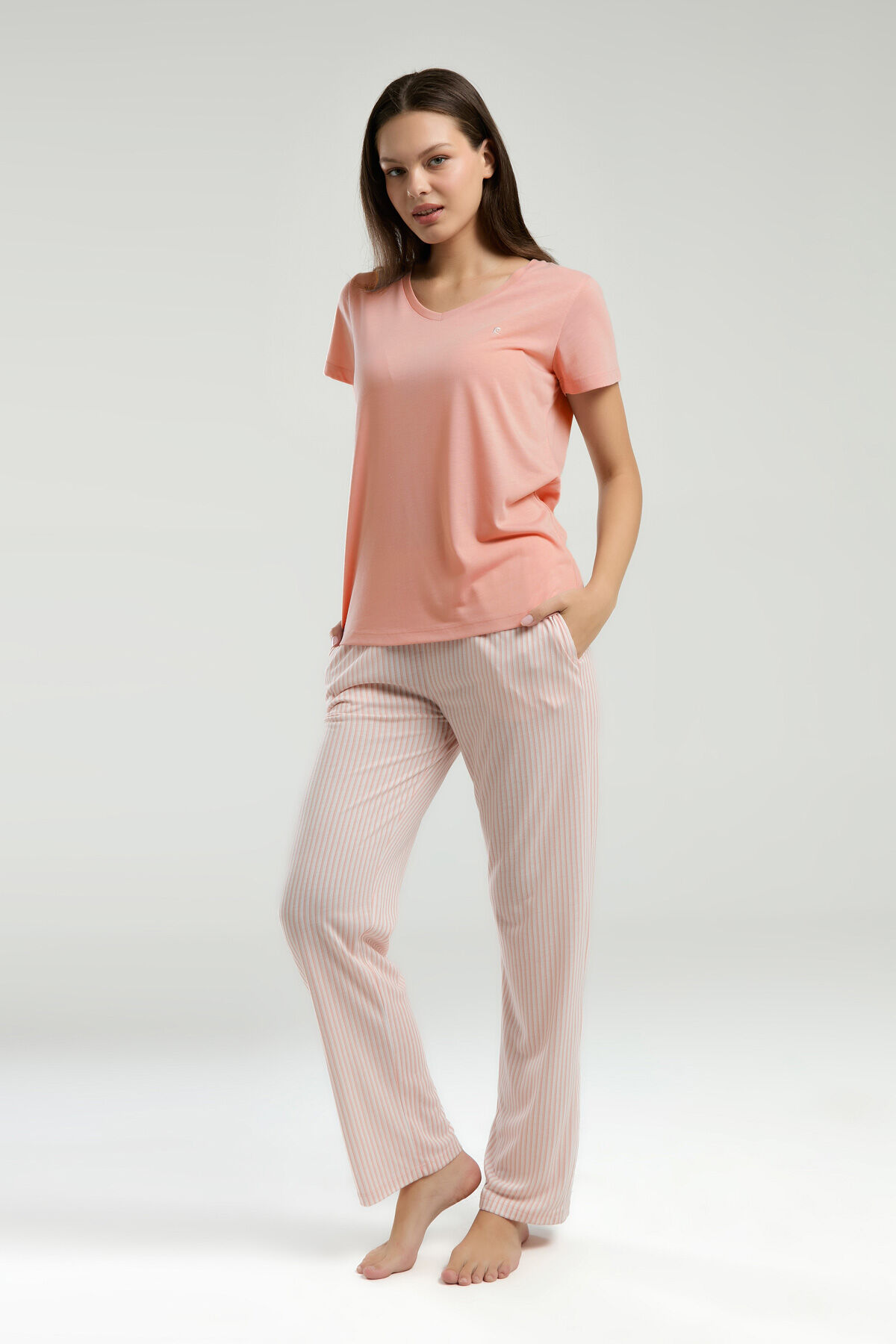 Pierre Cardin Kadın Pembe Pijama Takımı