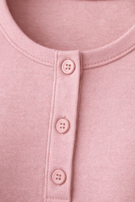 Pierre Cardin Kadın Pamuklu Kışlık Regular Fit Pembe Pijama Takımı PC9055-S-V1 - 6