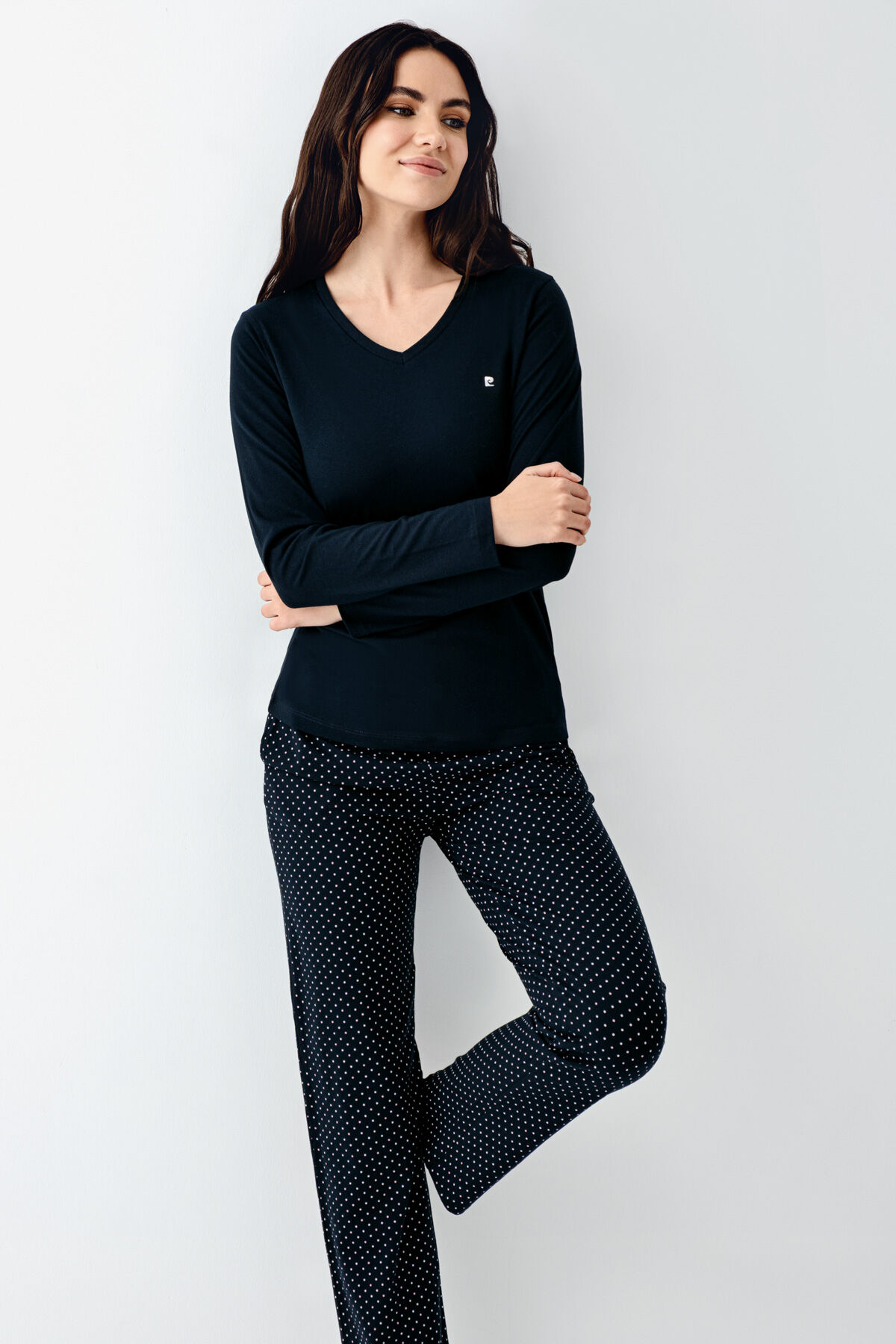 Pierre Cardin Kadın Lacivert Pijama Takımı