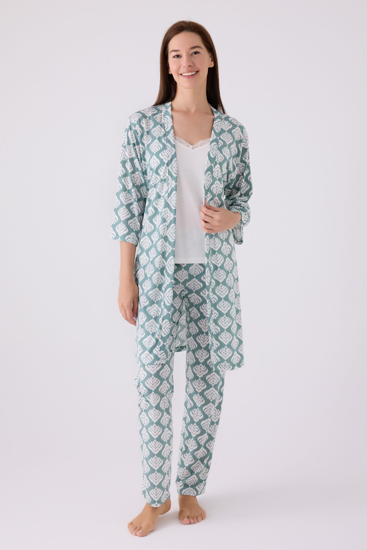 Pierre Cardin Kadın Mavi Pijama Takımı