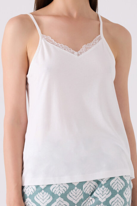 Pierre Cardin Kadın Pamuklu Kruvaze Pigment Baskılı Kışlık Regular Fit Mavi Pijama Takımı PC8905-S-V1 - 6