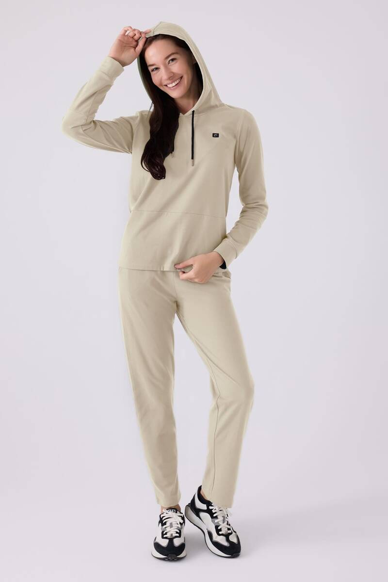 Pierre Cardin Kadın Krem Pijama Takım