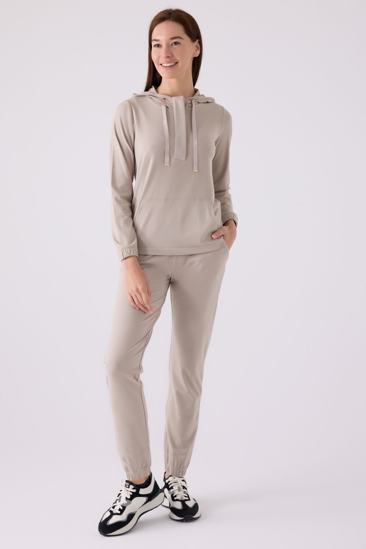 Pierre Cardin Kadın Kahverengi Pijama Takımı