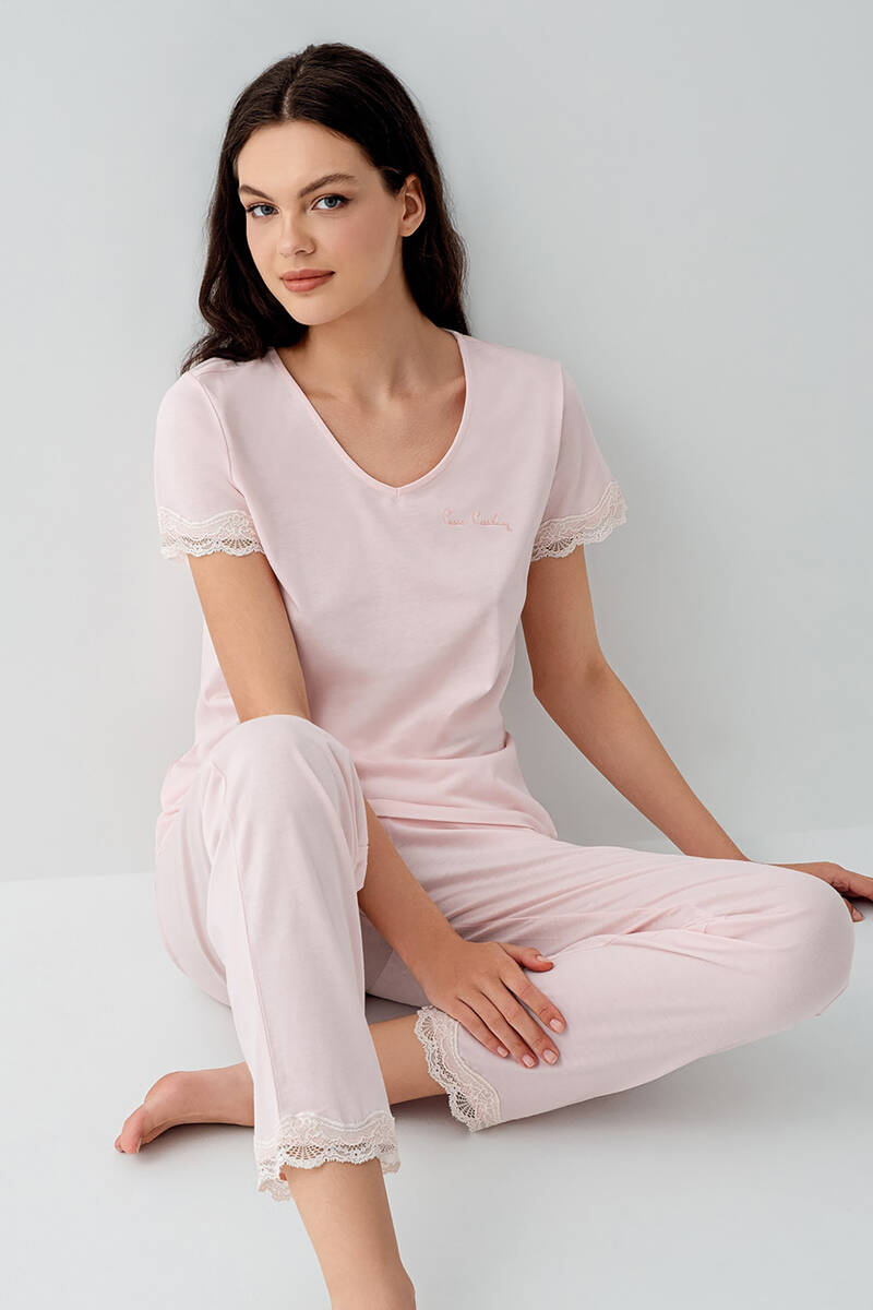 Pierre Cardin Kadın Pembe Pijama Takımı