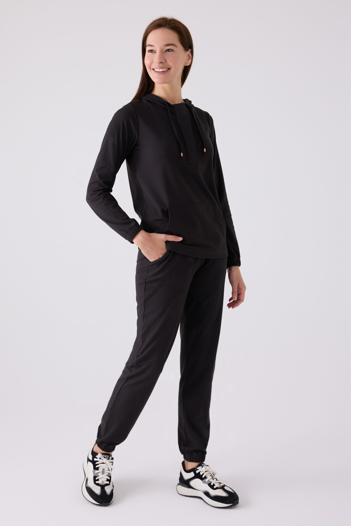Pierre Cardin Kadın Siyah Pijama Takımı