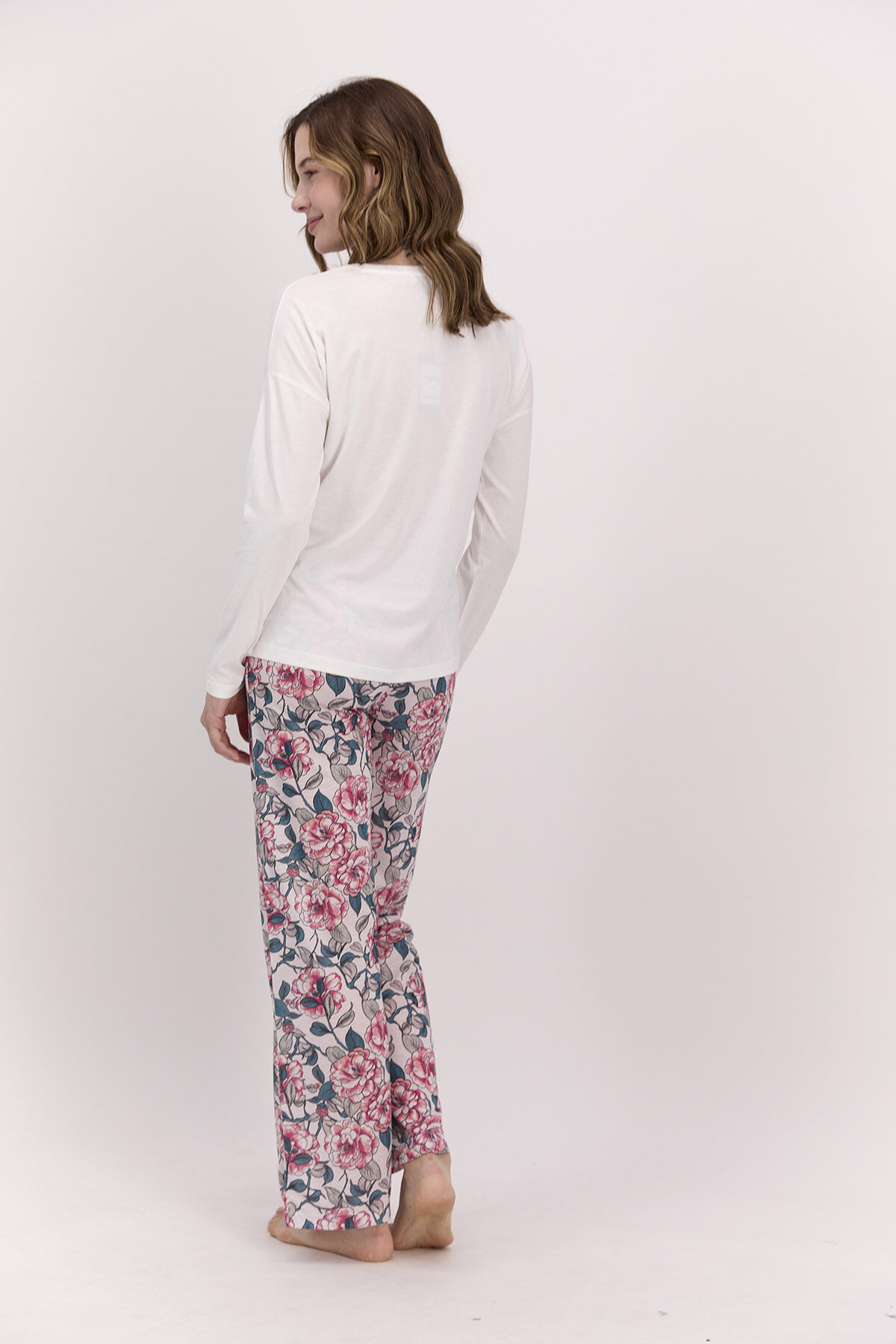 Pierre Cardin Love Deeply Krem Kadın Pijama Takımı