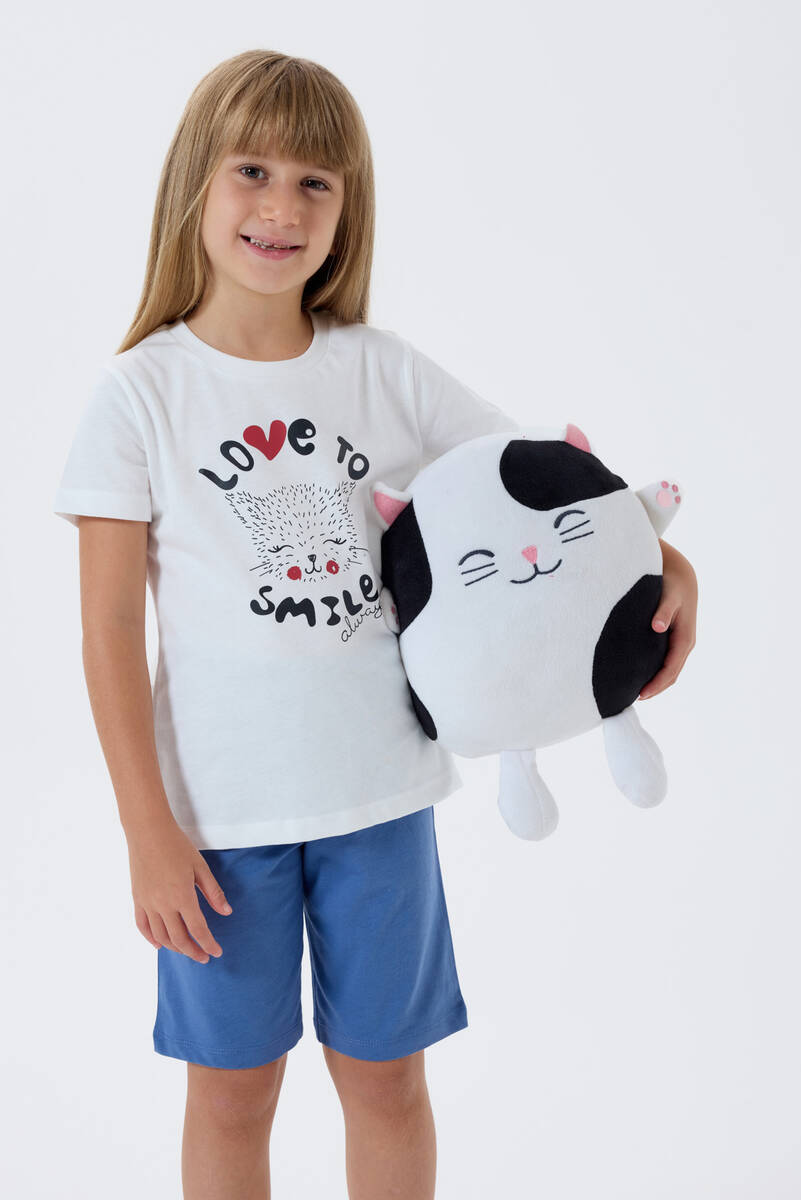 RolyPoly ÇOCUK KIZ BEYAZ KCPKapri Takım RolyPoly ÇOCUK KIZ BEYAZ KCPKapri Takım